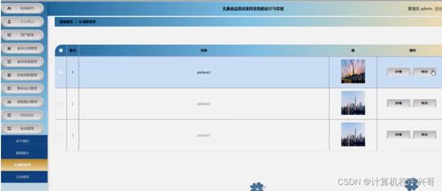 基于SSM框架的兒童食品營養(yǎng)推薦系統(tǒng)設(shè)計與實現(xiàn)